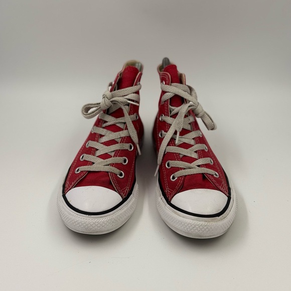 Converse all star red high top kids size 3 - Picture 5 of 6
